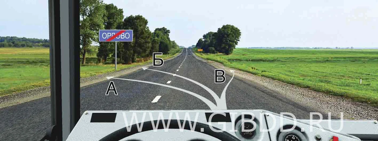 Дорожная ситуация к вопросу